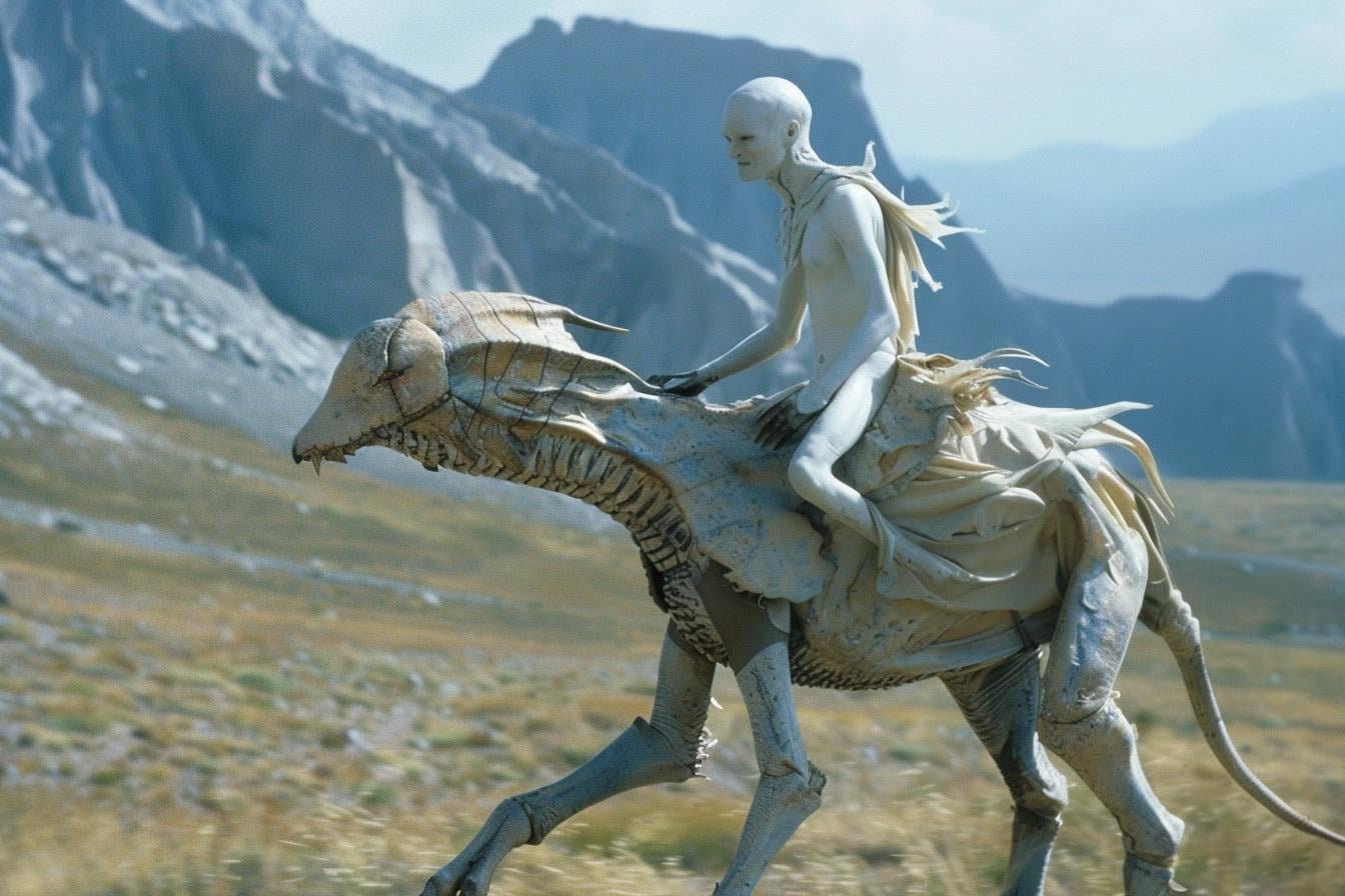 The Pale Rider rides silently