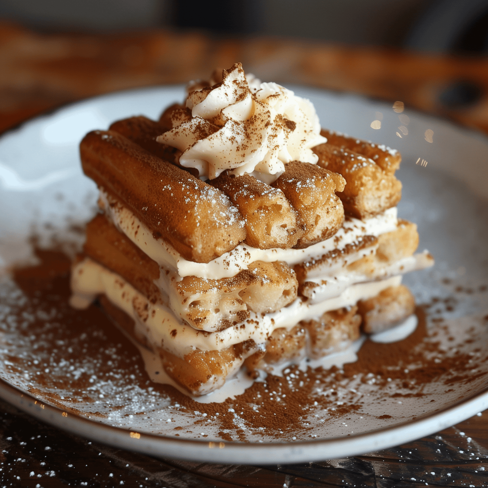 Delicious Churro Tiramisu Dessert