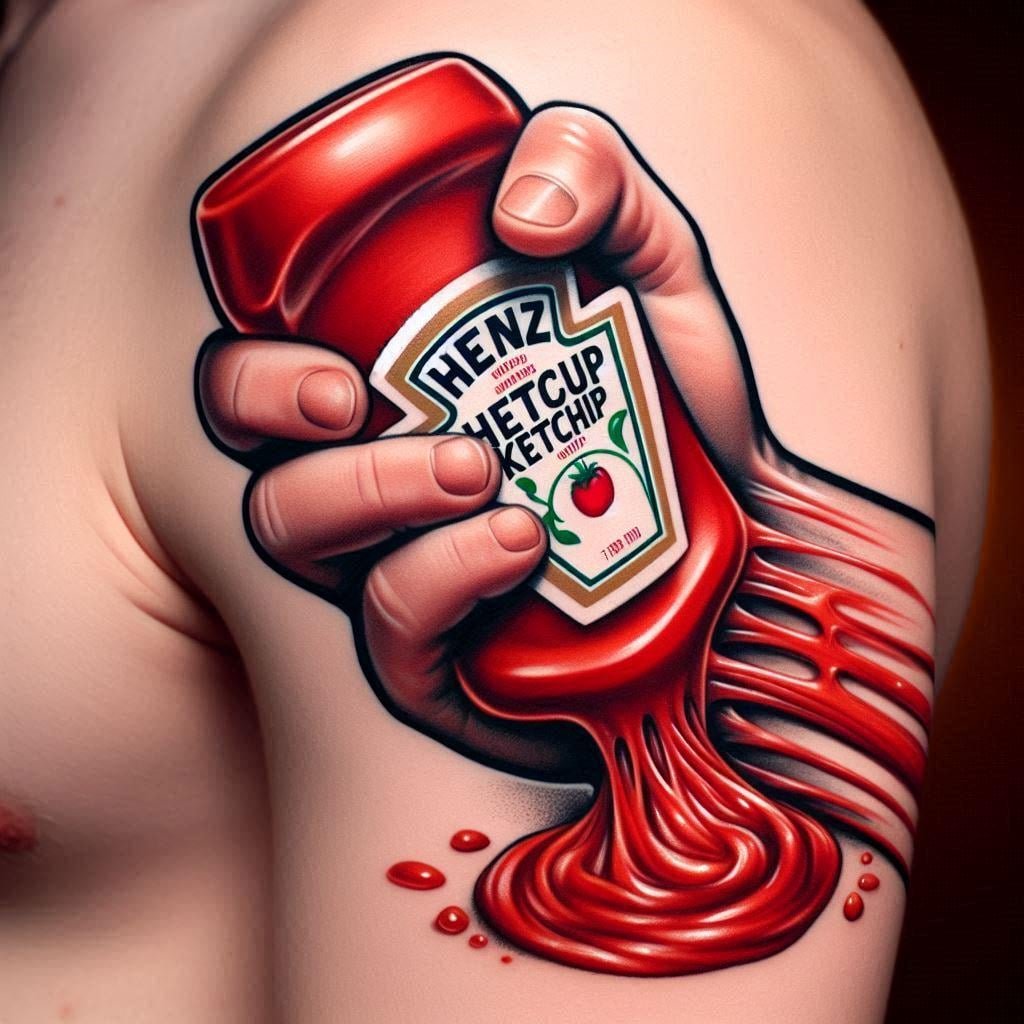 Ed Sheeran’s Ketchup Tattoo: Did You Fall For It?