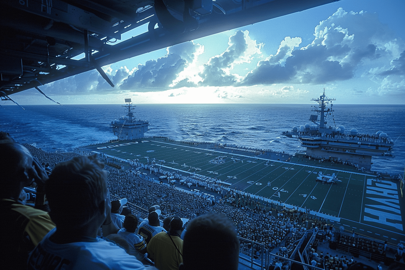 Navy vs. Army: Serious Rivalry Game